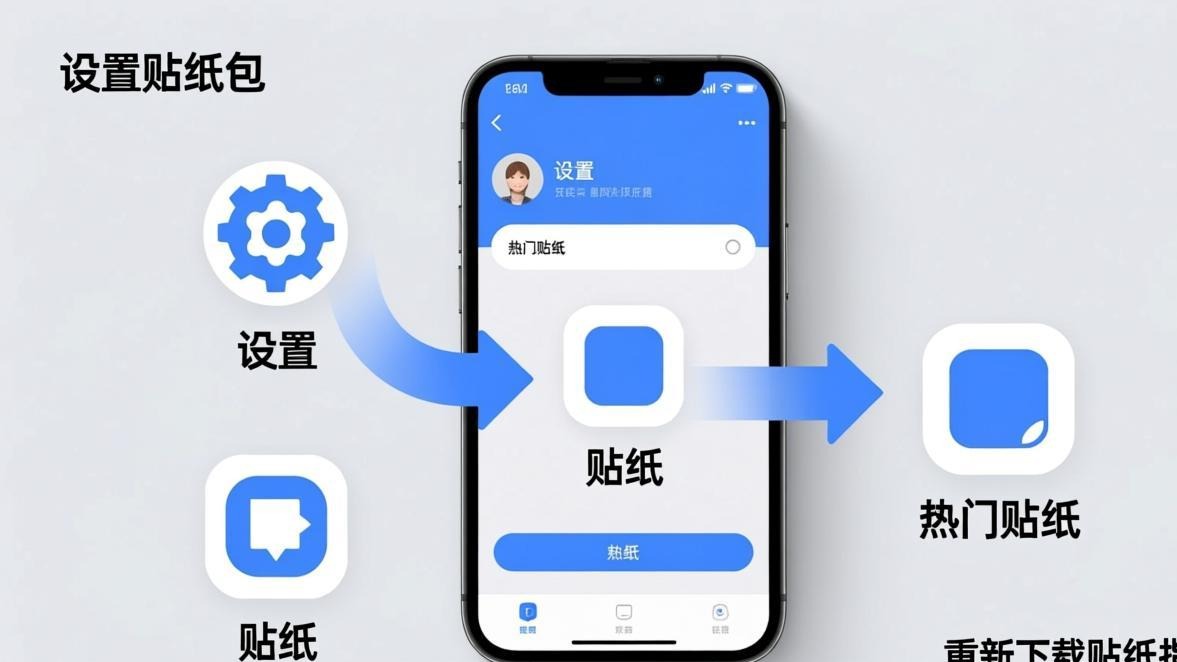 Telegram贴纸不显示解决方案 - 步骤二